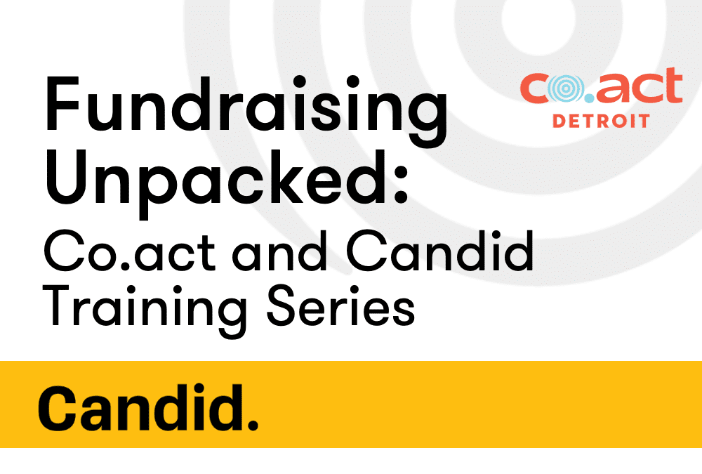 Fundraising Unpacked: Candid and Co.act Training Series