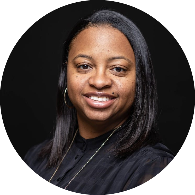 Portrait of Allandra Bulger, executive director for Co.act Detroit